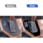 Car Left Drive Gear Panel Decorative Sticker for BMW Series 5 E39 1995-2003, For Series 5 E39 1995-2003, Left Drive