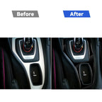 Car Left Drive Gear Panel Outer Frame Decorative Sticker for BMW X1 E84 2011-2015, For X1 E84 2011-2015 Outer Frame, Right Drive