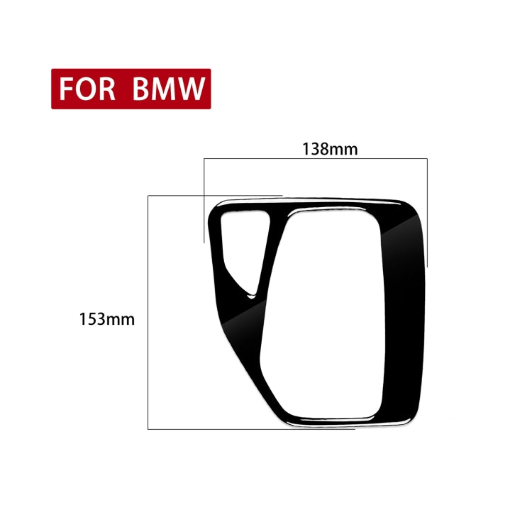 Car Left Drive Gear Panel Decorative Sticker for BMW X1 E84 2011-2015, For X1 E84 2011-2015, Right Drive