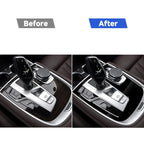 Car Left Drive Gear Panel Decorative Sticker for BMW Series 7 G11 G12 2016-, For Series 7 G11 G12 2016-2022, Left Drive