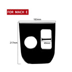 For Ford Mustang Mach E 2021 Car Gear Panel Decorative Sticker, Left and Right Drive Universal, For Mustang Mach E 2021