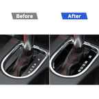 For Ford Mustang 2015-2020 Car Right Drive Gear Shift Pad Decorative Sticker, For Mustang 2015-2020, Gear Shift Pad, Left Drive
