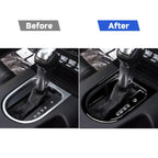 For Ford Mustang 2015-2020 Car Right Drive Gear Panel Frame Decorative Sticker Set, Set For Ford Mustang 2015-2020, Right Drive