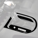 For Ford Mustang 2015-2020 Car Left Drive Gear Panel Frame Decorative Sticker Set, Set For Ford Mustang 2015-2020, Left Drive