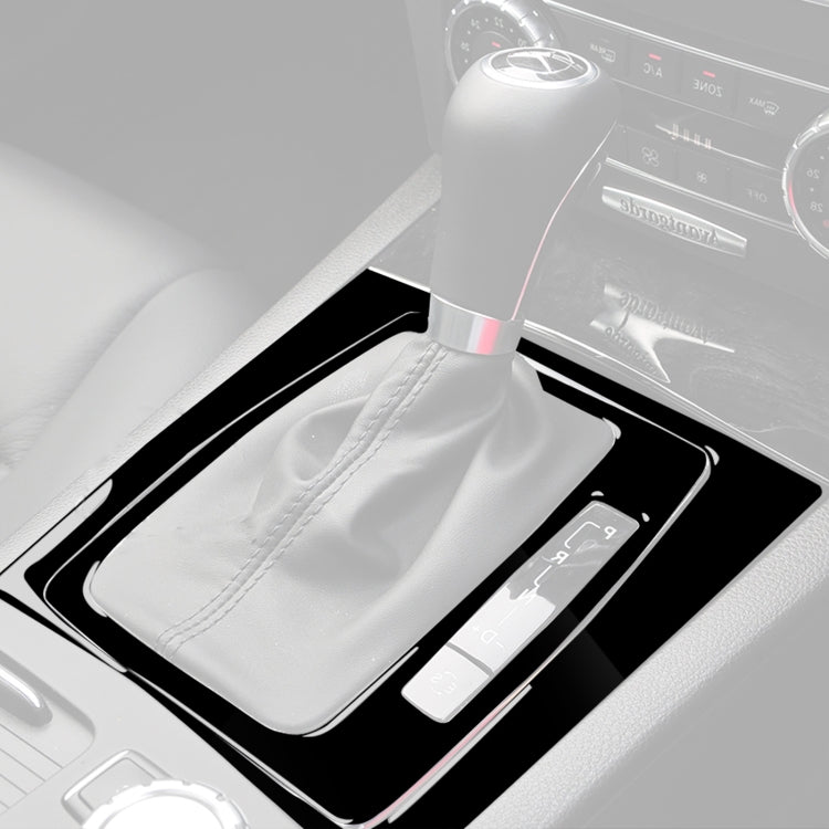 For Mercedes-Benz W204 C-class 2007-2013 Car Right Drive Gear Panel Decorative Sticker Set, For W204 C-class, Right Drive