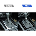 For Mercedes-Benz W204 C-class 2007-2013 Car Right Drive Gear Panel Decorative Sticker Set, For W204 C-class, Right Drive