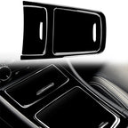Car Central Control Panel Decorative Sticker For Mercedes-Benz A-class 2013-2018 / CLA 2013-2017 / GLA 2015-2018, Left and Right Drive Universal, For A-class 2013-2018, Central Control Panel Set