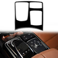 Car Left Drive Central Armrest Box Multimedia Panel Decorative Sticker For Mercedes-Benz GLE 2015-2018/GLS 2016-2018/M-class 2012-2015, For GLE 2015-2018, 50 Multimedia Panel, Left Drive