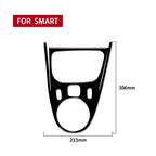 Car Left Drive Central Gear Panel Decorative Sticker For Mercedes-Benz Smart 2016-2021, For Smart 2016-2021, Gear Panel, Left Drive