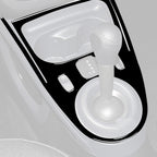Car Left Drive Central Gear Panel Decorative Sticker For Mercedes-Benz Smart 2016-2021, For Smart 2016-2021, Gear Panel, Left Drive