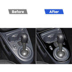 Car Left Drive Central Gear Panel Decorative Sticker For Mercedes-Benz Smart 2016-2021, For Smart 2016-2021, Gear Panel, Left Drive