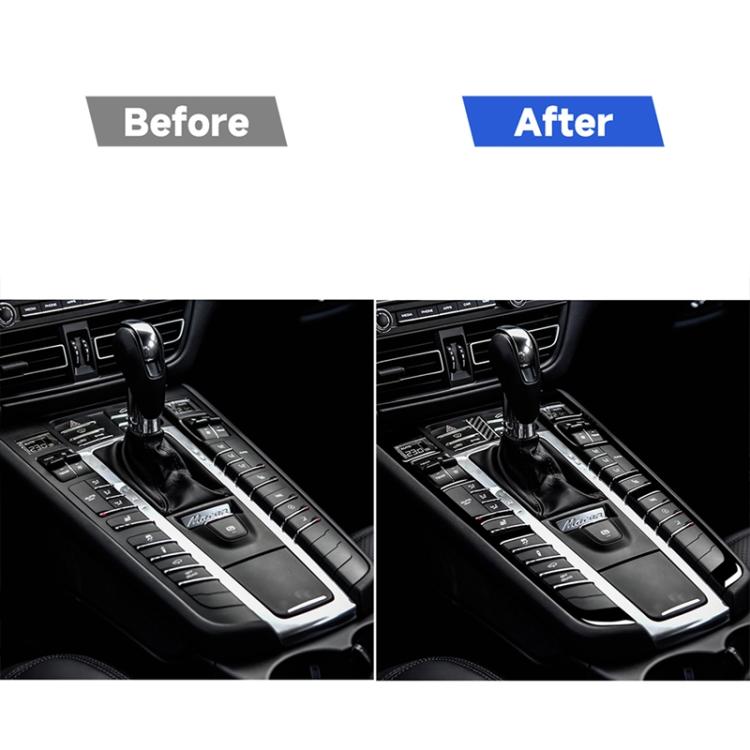 Car Function Button Frame Decorative Sticker For Porsche Panamera 2010-2016, Left and Right Drive Universal, For Panamera 2010-2016, Function Button Frame