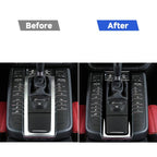 For Porsche Macan 2014-2021 Car Gear Panel Decorative Sticker, Left and Right Drive Universal, For Macan 2014-2021, Gear Panel