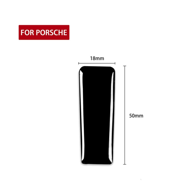 For Porsche Macan 2014-2021 Car Gear Button Decorative Sticker, Left and Right Drive Universal, For Macan 2014-2021, Gear Button