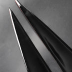 Pair Car Lamp Eyebrow Soft Decorative Sticker for BMW 3 Series E90 2005-2012, For BMW 3 Series E90 2005-2012
