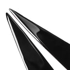 Pair Car Lamp Eyebrow Soft Decorative Sticker for BMW 5 Series F10 2010-2013, For BMW 5 Series F10 2010-2013