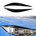 Pair Car Lamp Eyebrow Soft Decorative Sticker for BMW 4 Series F32/F33/F36 2012-2017, M3 F80 & M4 F82/F83 2014-2016, For BMW 4 Series F32/F33/F36 2012-2017, M3 F80 & M4 F82/F83 2014-2016