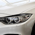 Pair Car Lamp Eyebrow Soft Decorative Sticker for BMW 4 Series F32/F33/F36 2012-2017, M3 F80 & M4 F82/F83 2014-2016, For BMW 4 Series F32/F33/F36 2012-2017, M3 F80 & M4 F82/F83 2014-2016