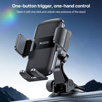 Yesido C175 Mini Suction Cup Type Mechanical Phone Clip Car Holder, C175