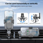 Yesido C242 Adjustable Car Air Vent Mechanical Phone Clip Holder, C242