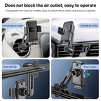 Yesido C242 Adjustable Car Air Vent Mechanical Phone Clip Holder, C242
