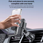 Yesido C242 Adjustable Car Air Vent Mechanical Phone Clip Holder, C242