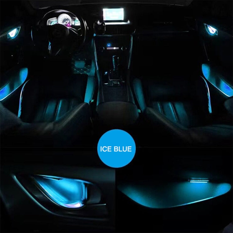 Car 4 in 1 LED Ambient Light Door Decorative Light