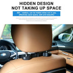1 Pair Car Seat Back Hidden Hook