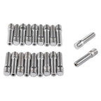 20pcs / Set 5.8cm Universal Car Modification Extended Wheels Stud Conversion M14x1.5 to M14x1.5 Screw Adapter LN032 LN033 LN044, 5.8cm M14x1.5 to M14x1.5