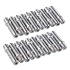20pcs / Set 5.8cm Universal Car Modification Extended Wheels Stud Conversion M14x1.5 to M14x1.5 Screw Adapter LN032 LN033 LN044, 5.8cm M14x1.5 to M14x1.5