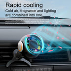 FC19 4 in 1 Multi-functional Car Air Outlet Magnetic Phone Holder Cooling Fan