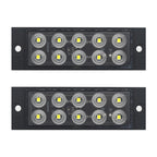 2pcs Car / Truck 10LEDs Side Marker Indicator Lights Bulb Lamp, MK-017 (White), MK-017(Orange), MK-017 (Red)