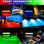 Ship / Yacht 10-30V 120LEDs Waterproof Stainless Steel Underwater Light, 120LEDs 10-30V Red Light, 120LEDs 10-30V White Light, 120LEDs 10-30V Blue Light, 120LEDs 10-30V Green Light