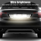 2pcs Car / Truck 12-24V 8LEDs Dual Color Side Marker Indicator Lights Bulb Lamp, MK-113