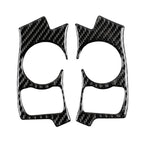 Car Carbon Fiber Steering Wheel Button Decorative Sticker for Lexus IS250 NX200 200t 300h 2013-2020, B Style, Steering Wheel Button B Style
