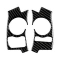 Car Carbon Fiber Steering Wheel Button Decorative Sticker for Lexus IS250 NX200 200t 300h 2013-2020, A Style, Steering Wheel Button A Style