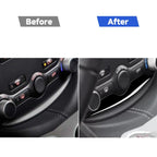 For Nissan 370Z Z34 2009- Car AC Adjustment Decorative Stripe, Left and Right Drive Universal, AC Adjustment