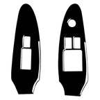 For Nissan 370Z Z34 2009- 2 in 1 Car Window Lift Panel Decorative Sticker, Right Drive, Window Lift Panel, Right Drive