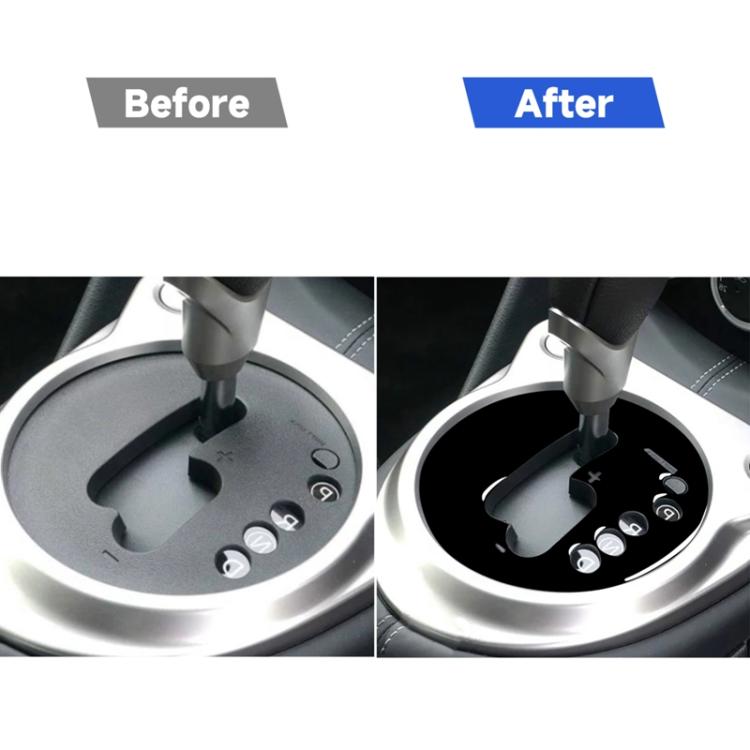 For Nissan 370Z Z34 2009- Car Automatic Transmission Panel Decorative Sticker, Right Drive, Automatic Transmission Panel, Right Drive