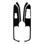 For Ford Mustang 2015-2020 4 in 1 Car Window Lift Panel Decorative Sticker, Right Drive, 4 in 1 Window Lift Panel, Right Drive
