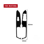 For Ford Mustang 2015-2020 Car Window Lift Decorative Sticker, Right Drive, Window Lift, Right Drive