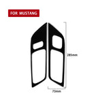 For Ford Mustang 2015-2020 Car Door Handle Panel Decorative Sticker, Right Drive, Door Handle Panel, Right Drive
