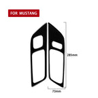 For Ford Mustang 2015-2020 Car Door Handle Panel Decorative Sticker, Left Drive, Door Handle Panel, Left Drive