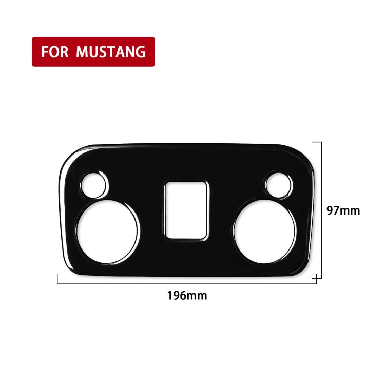 For Ford Mustang 2015-2020 Car Reading Light Decorative Sticker, Left and Right Drive Universal, Reading Light