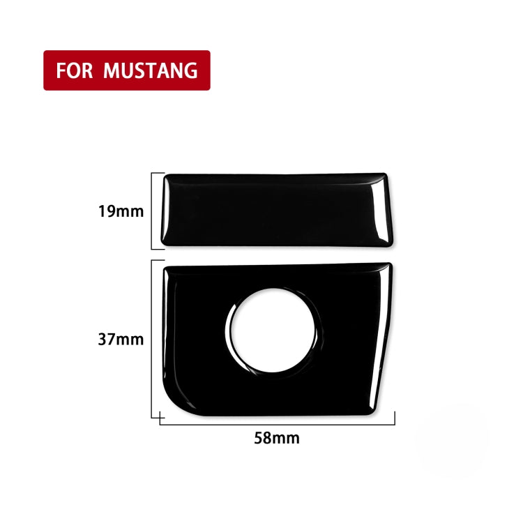 For Ford Mustang 2015-2020 Car Toolbox Decorative Sticker, Right Drive, Toolbox, Right Drive