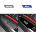 For Ford Mustang 2015-2020 Car Window Lift Panel Decorative Sticker, Left Drive, Window Lift Panel, Left Drive