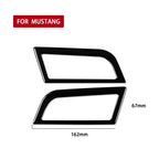 For Ford Mustang 2015-2020 Car Side Air Outlet Decorative Sticker, Left and Right Drive Universal, Side Air Outlet