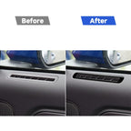 For Ford Mustang 2015-2020 Car Door Air Outlet Decorative Sticker, Left and Right Drive Universal, Door Air Outlet
