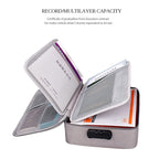 ZJ02 Waterproof Polyester Multi-layer Document Storage Bag Laptop Bag  for All Sizes of Laptops, with Password Lock