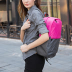 POFOKO XY Series 13.3 inch Fashion Color Matching Multi-functional Backpack Computer Bag, Size: S